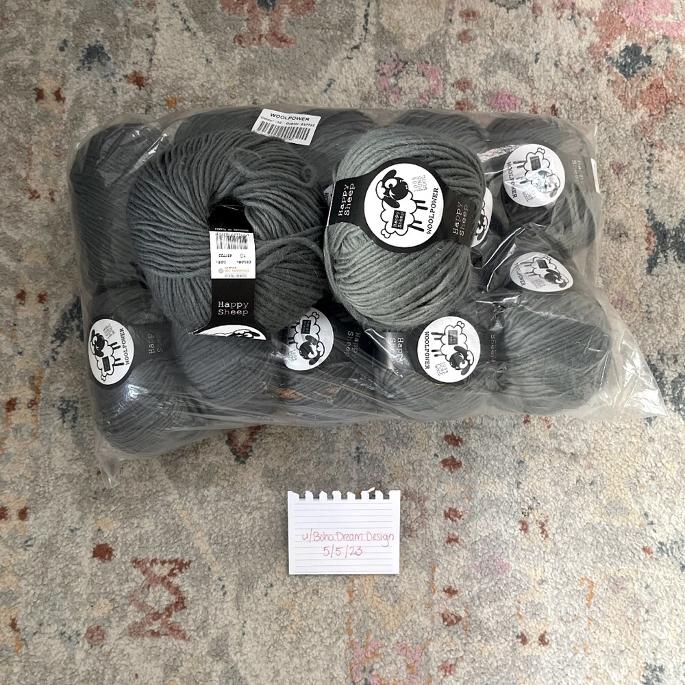 Happy Sheep Woolpower BIG Yarn 12 Skeins